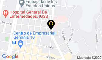 Mapa de Viscaino Enrique Dr. en Ciudad de Guatemala
