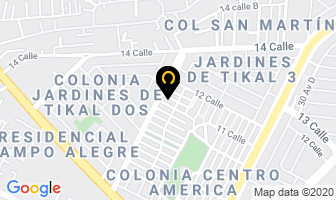 Mapa de Vision De Exito en Ciudad de Guatemala