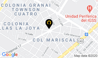 Mapa de Visión Internacional en Antigua Guatemala