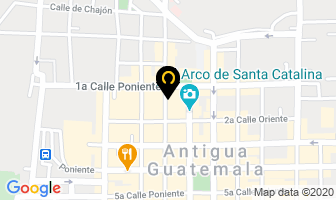 Mapa de VisiÓn Travel en Antigua Guatemala