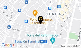 Mapa de X-trem Auto Partes en Ciudad de Guatemala