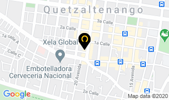 Mapa de Xela Global en Quezaltenango