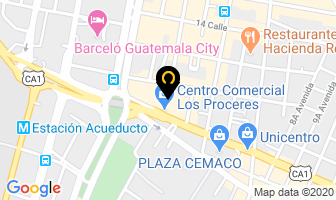 Mapa de ZapaterÍa Bass en Ciudad de Guatemala