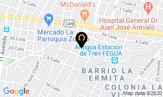 Mapa de Zapateria Onan en Ciudad de Guatemala
