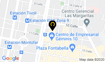 Mapa de Zerau S.a. en Ciudad de Guatemala