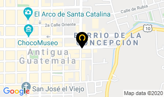 Mapa de Zrii en Antigua Guatemala