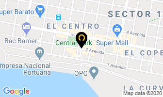 Mapa de Aldesa en Puerto Cortés