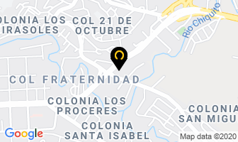 Mapa de Aluminios Del Sur en Tegucigalpa