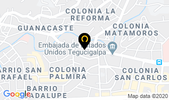 Mapa de Aquatec en Tegucigalpa