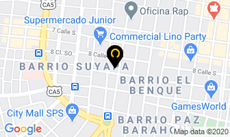 Mapa de Asociación Hondureña De Cañeros Independientes en San Pedro Sula
