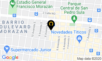 Mapa de Auto Escuela GonzÁlez en San Pedro Sula