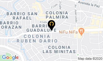 Mapa de Axcess en Tegucigalpa