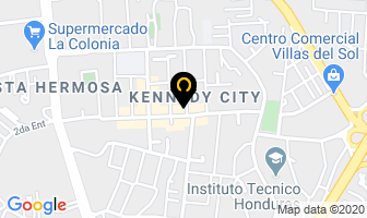 Mapa de Baleadas Kennedy en Tegucigalpa