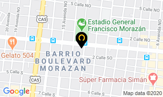 Mapa de Banco Continental en San Pedro Sula
