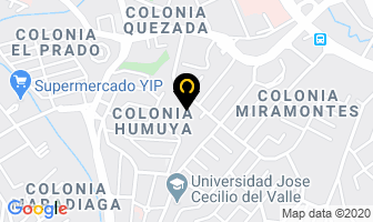 Mapa de Banco Continental en Tegucigalpa
