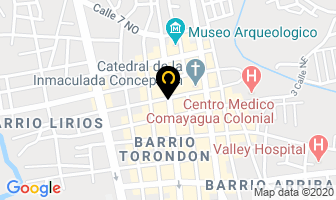 Mapa de Banco De Los Trabajadores en Comayagua