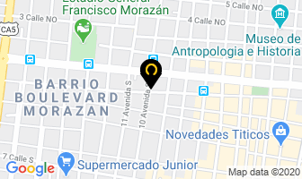 Mapa de Banquetes Espress en San Pedro Sula