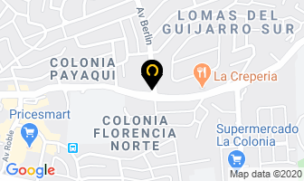 Mapa de Baterias Lth Comercial Maega S De R.l en Tegucigalpa