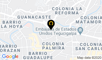 Mapa de Batres, Discua & Martinez Abogados en Tegucigalpa
