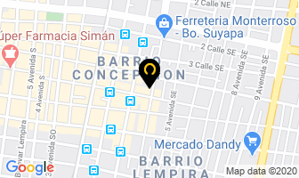 Mapa de Bodega Santa Martha en San Pedro Sula