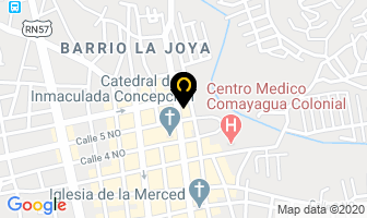 Mapa de Bufete Alfaro Rodriguez en Comayagua