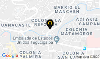 Mapa de Bufete Casco en Tegucigalpa