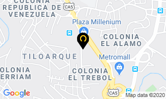Mapa de Cadeca en Tegucigalpa