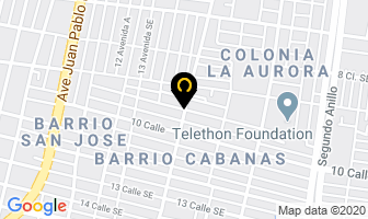 Mapa de Canetwork Mkt en San Pedro Sula