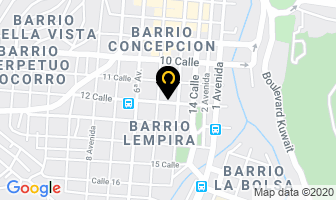 Mapa de Centrho Repuestos Y Accesorios en Comayaguela
