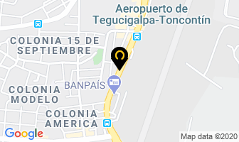 Mapa de Centro Clinico Veterinario en Tegucigalpa