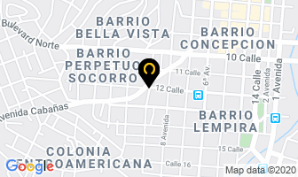 Mapa de Centro OftalmolÓgico Vida Abundante (cova) en Tegucigalpa