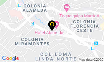 Mapa de Centromatic en Tegucigalpa