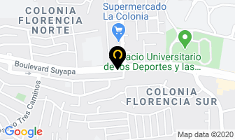 Mapa de Ceramicas Express en Tegucigalpa