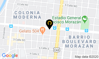 Mapa de Claro en San Pedro Sula