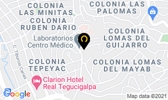 Mapa de Clinica Dental En Tegucigalpa Dam Dental en Tegucigalpa