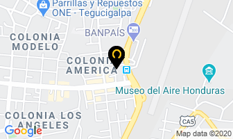 Mapa de Clínica Dental Y Endodoncia Dd. Jaime Lopez Arias en Tegucigalpa