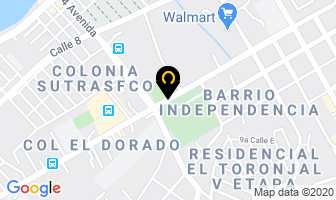 Mapa de Clinica Dr. Ponce en La Ceiba