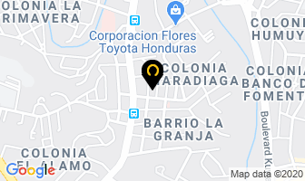 Mapa de Clinica Veterinaria Huellas en Tegucigalpa