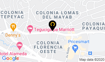Mapa de Comavi en Tegucigalpa
