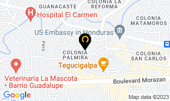 Mapa de Comercial Chevez en Tegucigalpa