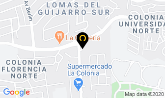 Mapa de Comercial Jaar en Tegucigalpa