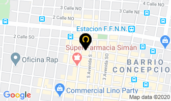 Mapa de Constructora Omar Abufele en San Pedro Sula