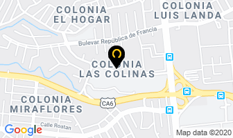 Mapa de Dicorp Divisas Corporativas Casa De Cambio en Tegucigalpa