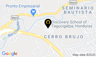 Mapa de Discovery School en Tegucigalpa