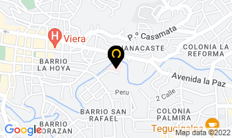 Mapa de Droguería Eyl Comercial, S.a. en Tegucigalpa