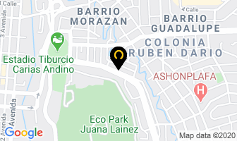 Mapa de El Canario en Tegucigalpa