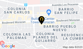 Mapa de Encantos Joyeria Sderl en Tegucigalpa