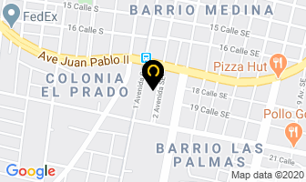 Mapa de Expreco, S. De R.l. en San Pedro Sula
