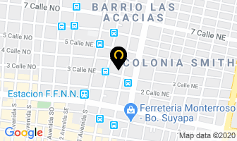 Mapa de Femosa en San Pedro Sula