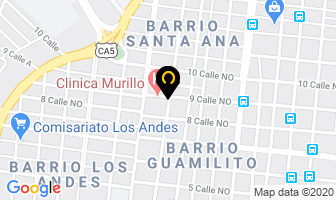 Mapa de Fundevi en San Pedro Sula